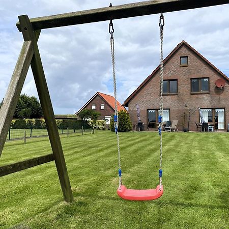 Spacious Apartments With Private Terrace Near The North Sea Dike Neßmersiel Extérieur photo