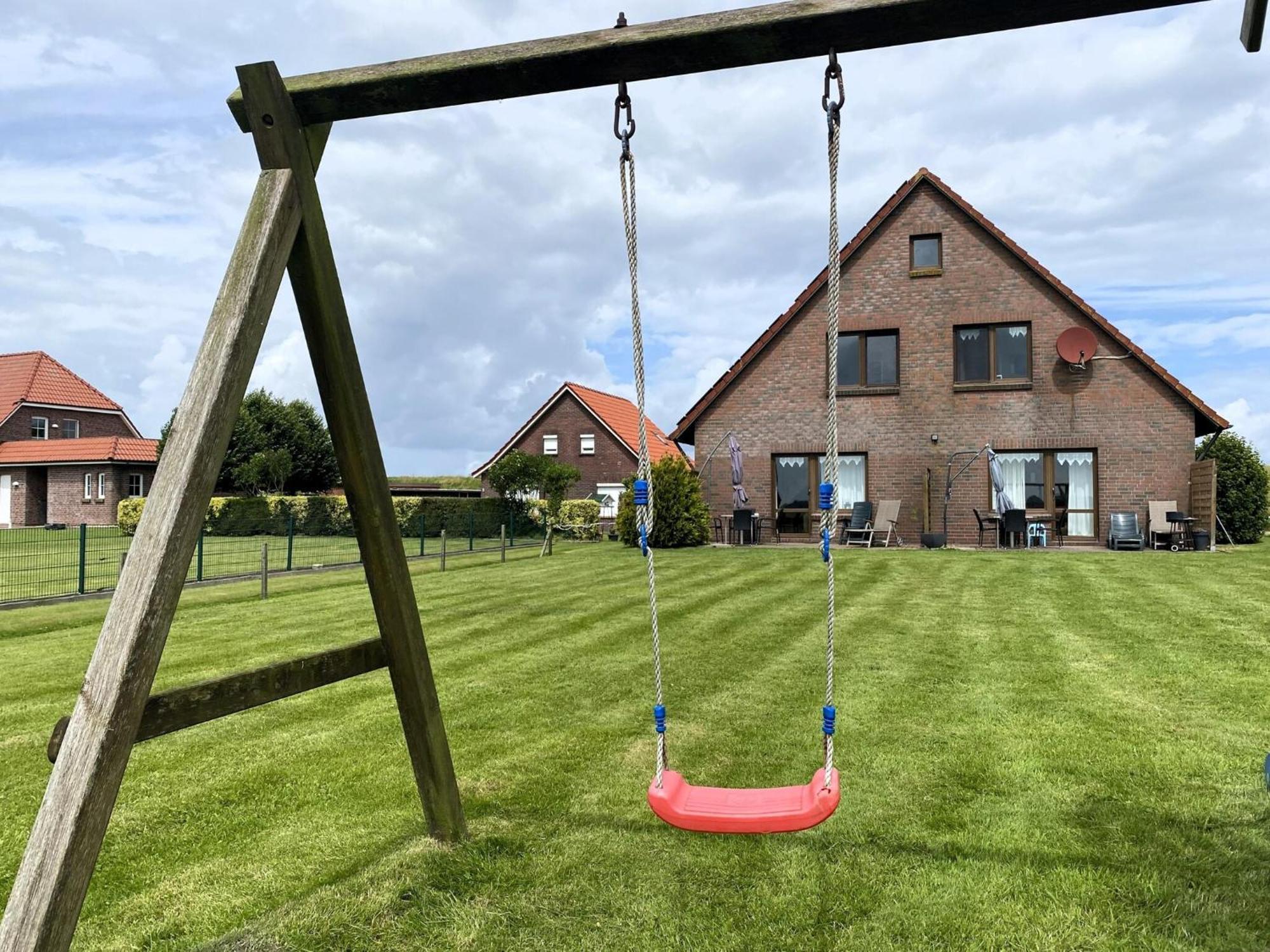 Spacious Apartments With Private Terrace Near The North Sea Dike Neßmersiel Extérieur photo