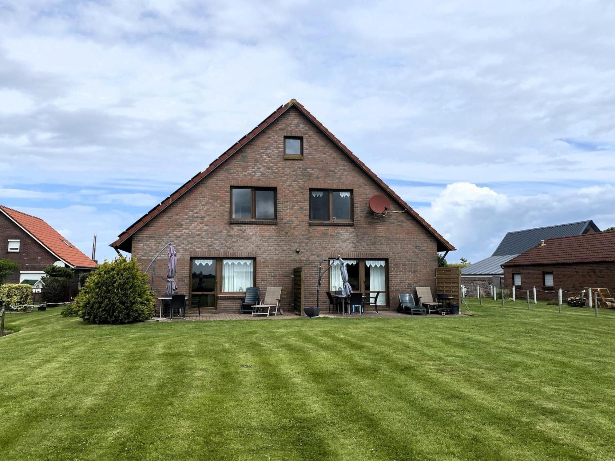 Spacious Apartments With Private Terrace Near The North Sea Dike Neßmersiel Extérieur photo