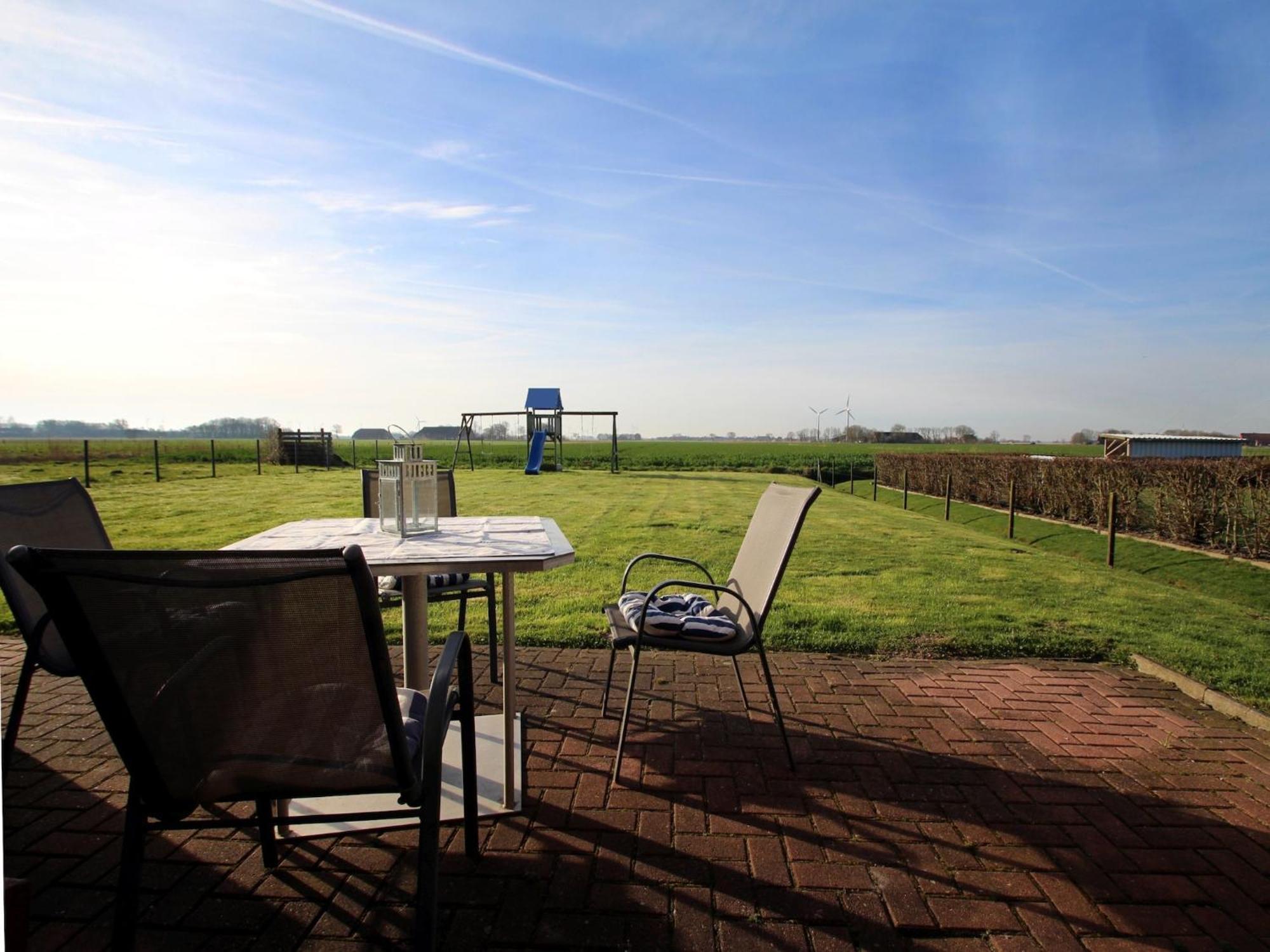 Spacious Apartments With Private Terrace Near The North Sea Dike Neßmersiel Extérieur photo
